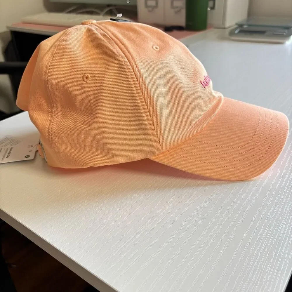 Lululemon Classic Ball Cap Color: Peach Bellini Glaze Pink Size L / XL new